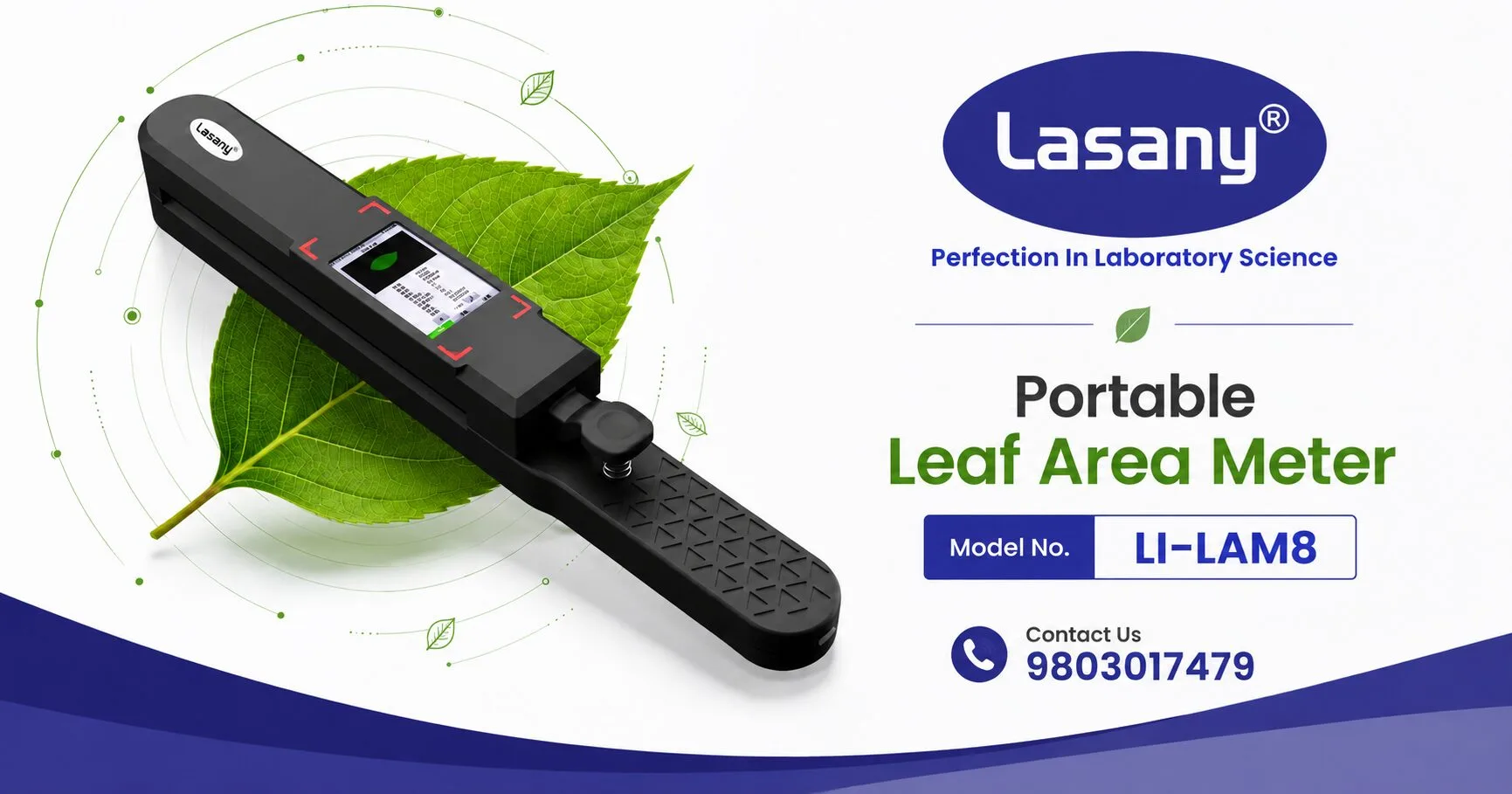 Portable Leeaf Area Meter Model No. LI-LAM8