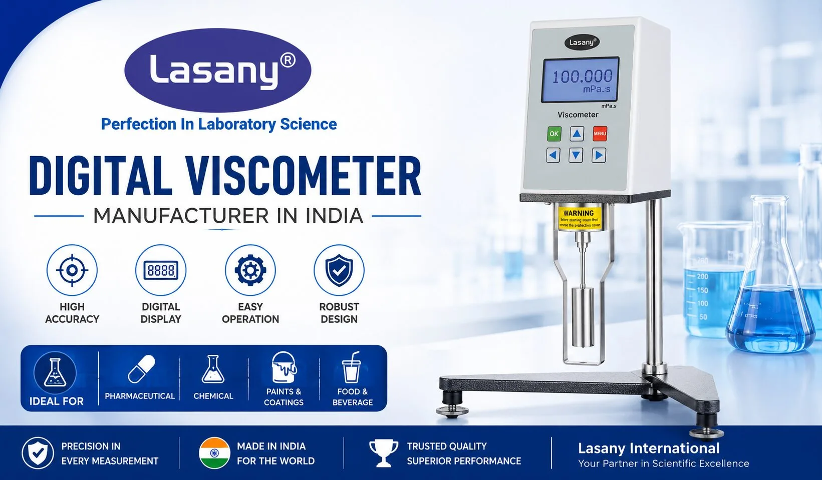Digital Viscometer Manufacturer in India