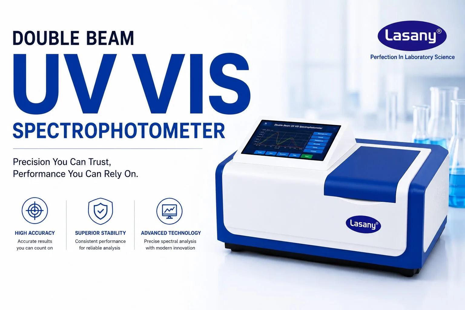 Double Beam UV-VIS Spectrophotometer