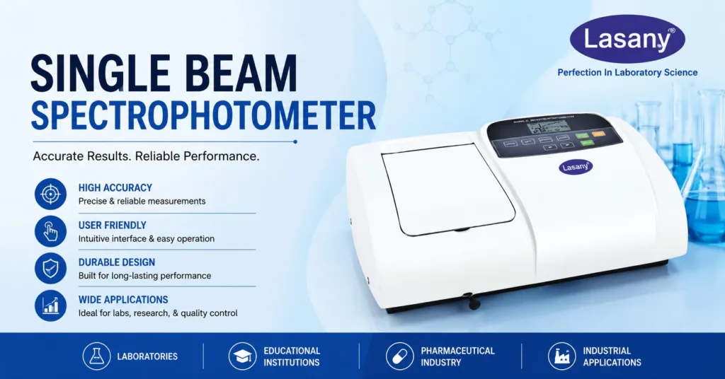 Single Beam Spectrophotometer