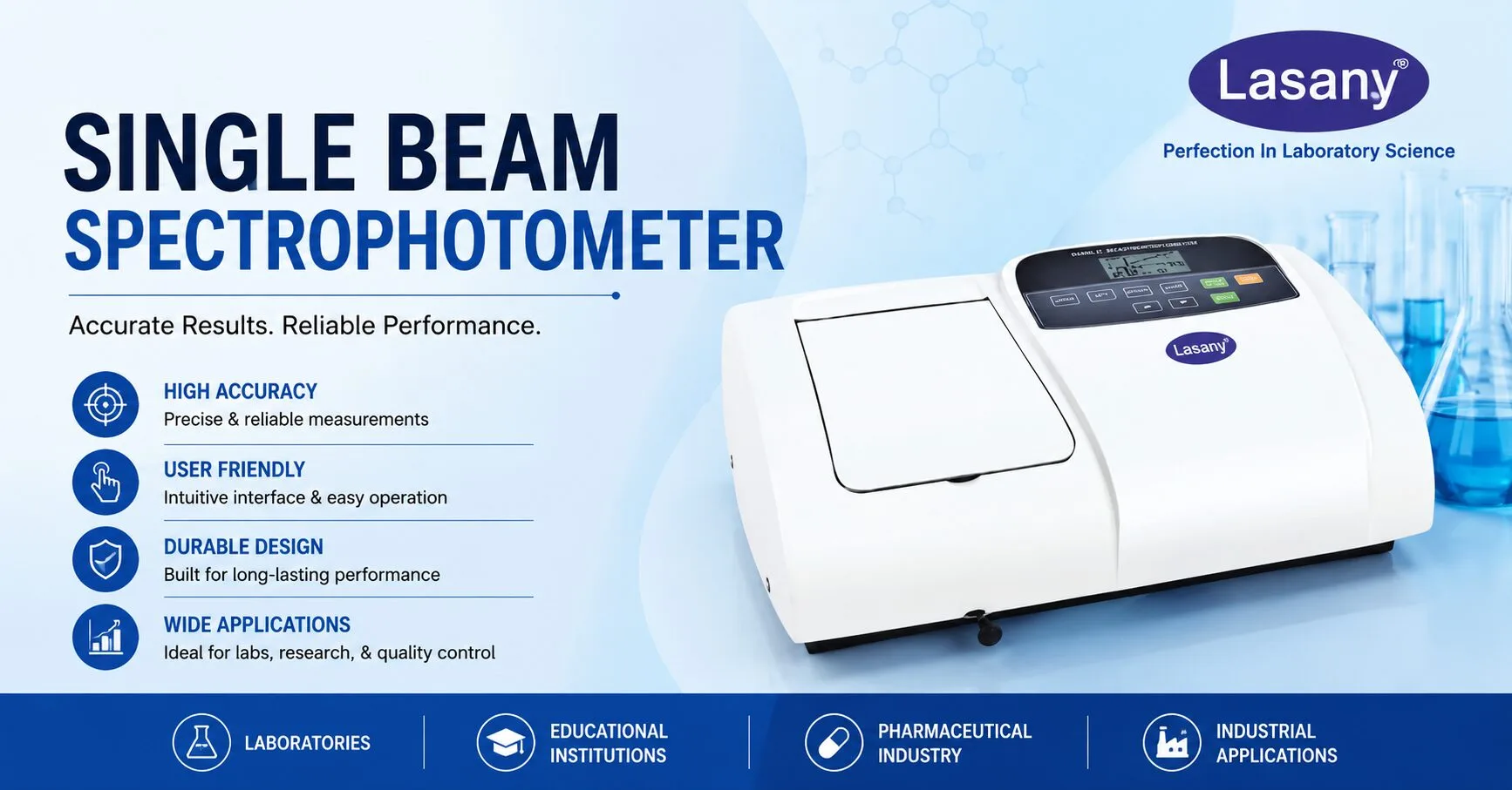 Single Beam Spectrophotometer