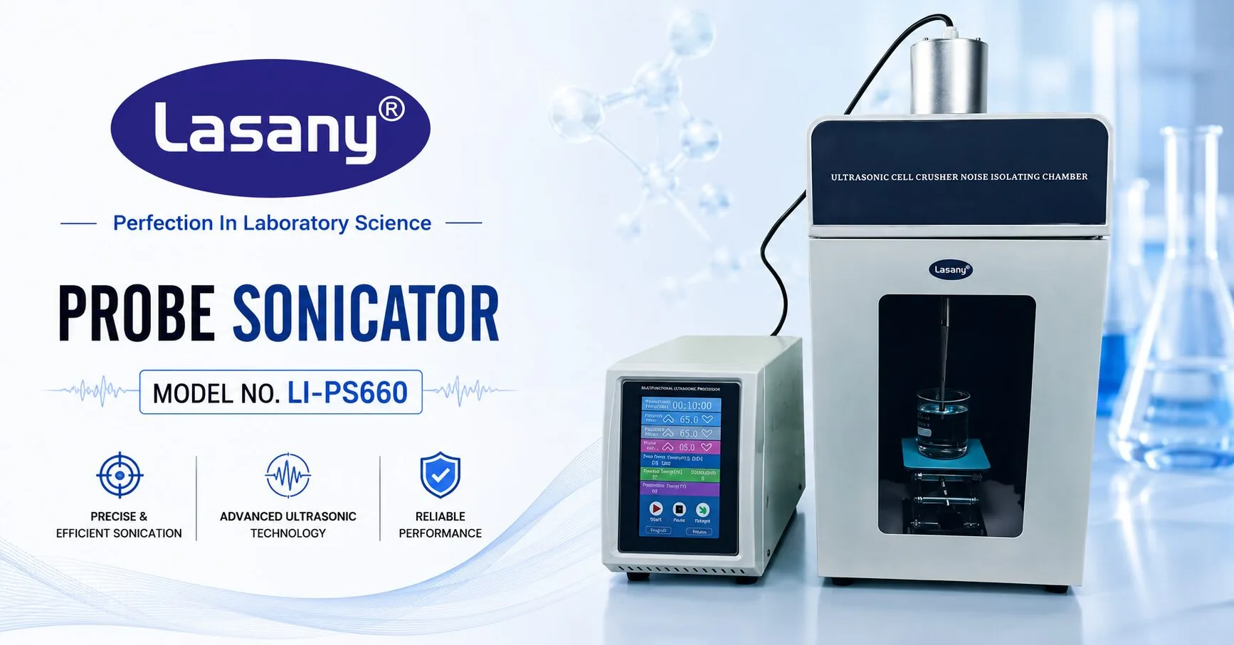 Probe Sonicator Model No. LI-PS660