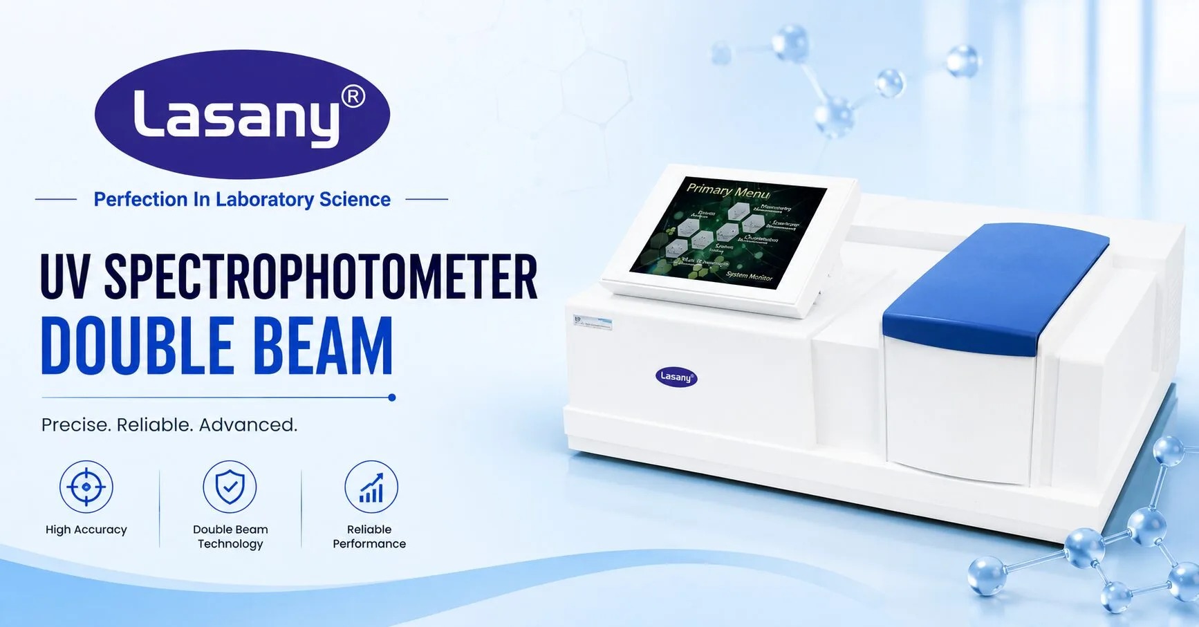 UV Spectrophotometer Double Beam
